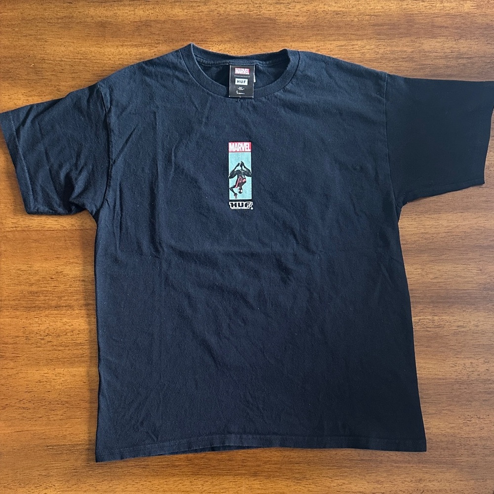 Marvel x HUF Black Graphic Men's T-Shirt